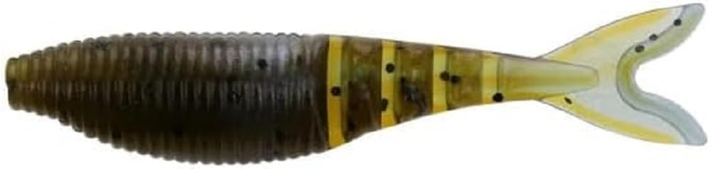 Gary Yamamoto 3 inch ZAKO Blue Craw trailer enhances jig action for bass fishing