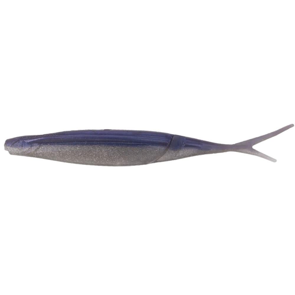 Yamamoto Hinge Minnow Pro Blue with rolling action for enticing strikes and easy casting.