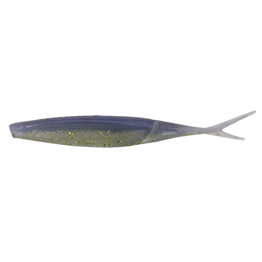 Yamamoto Hinge Minnow rolling action during steady retrieve.