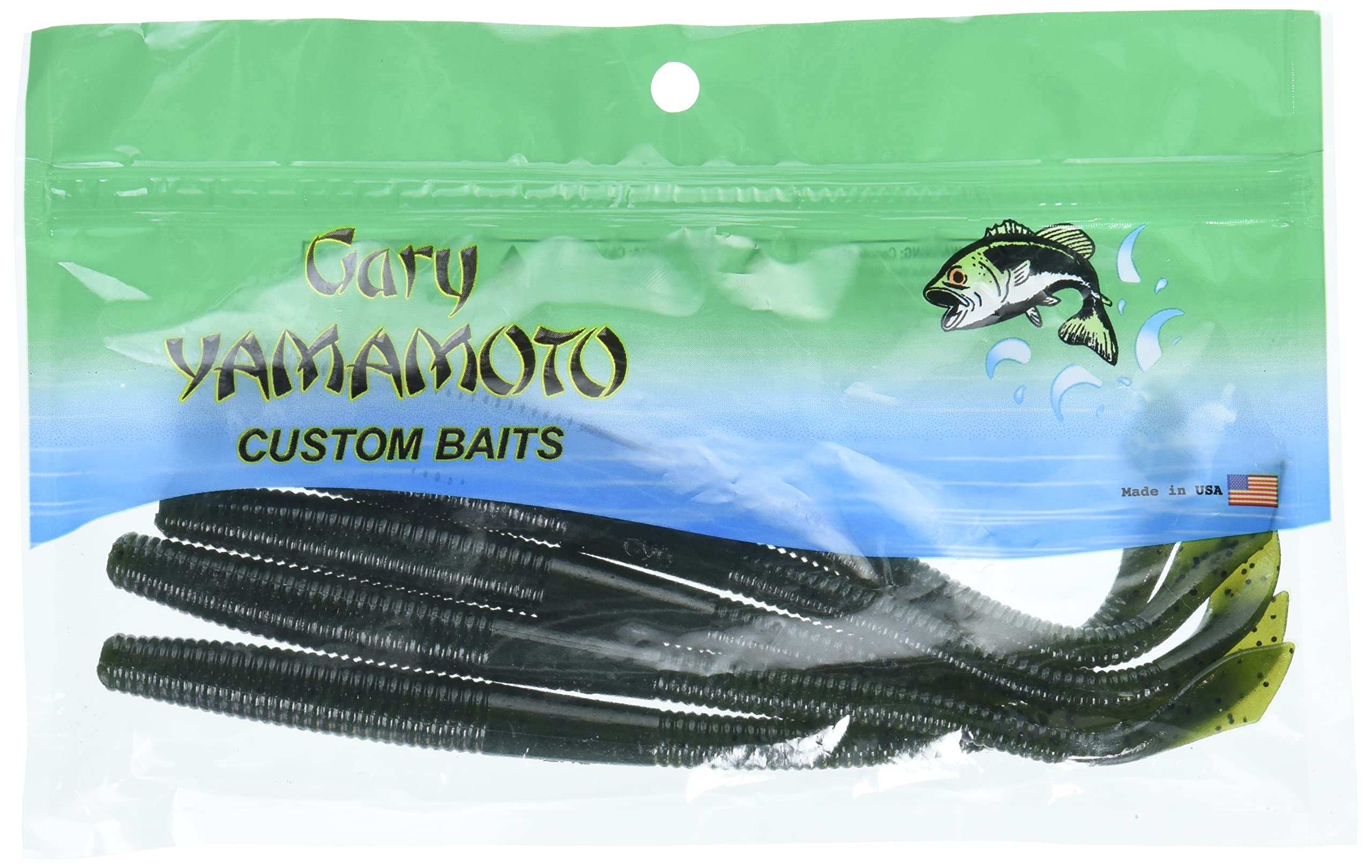 Yamamoto Kut Tail Worm 7.75 inch tail action, flicker lure.