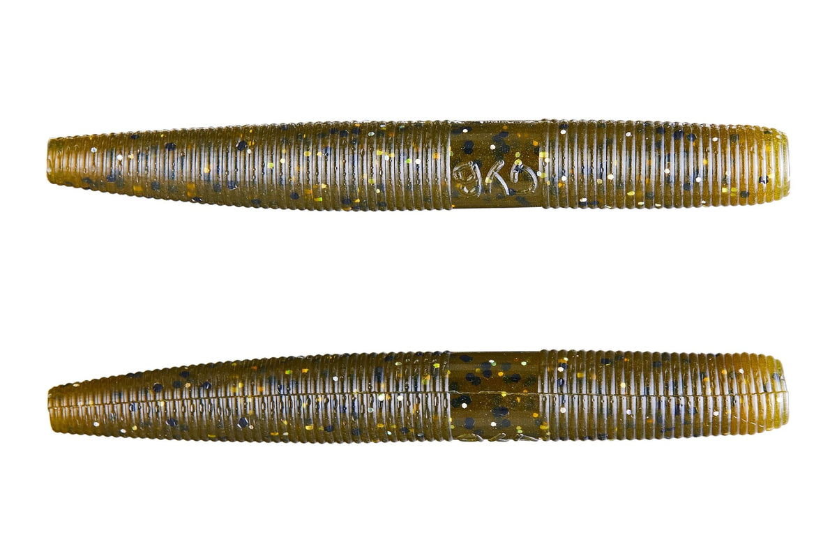 Yamamoto Ned Senko Floater in Green Pumpkin Magic, ideal for Ned rigging and improved bottom visibility