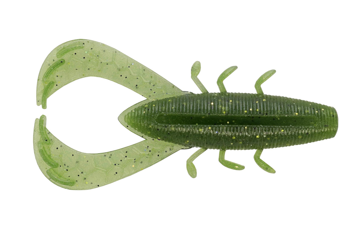 Yamamoto Nuki Bug 3.5-in lure with six legs for finesse bass fishing.