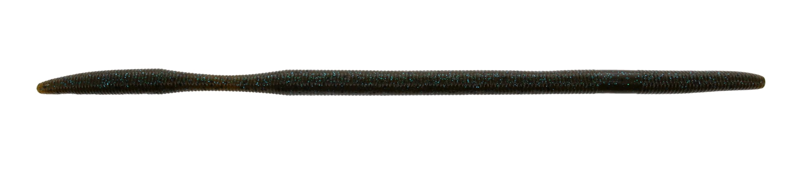 Yamamoto Oki worm floater in green pumpkin blue, ideal for vertical presentation and bass fishing
