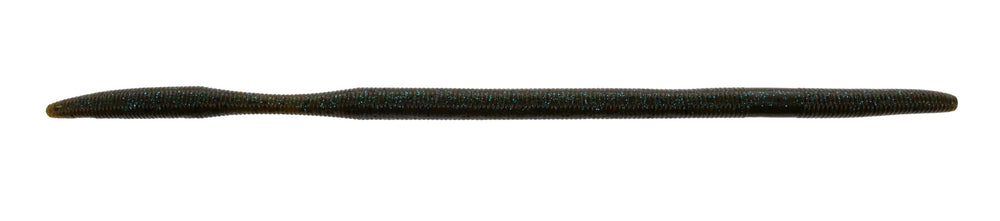 Yamamoto Oki worm floater in green pumpkin blue, ideal for vertical presentation and bass fishing