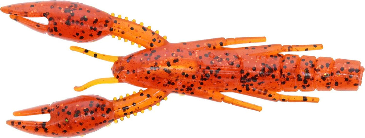 Yamamoto Psycho Dad Fire Craw 5-pack, buoyant lure for slow, natural crawfish action.