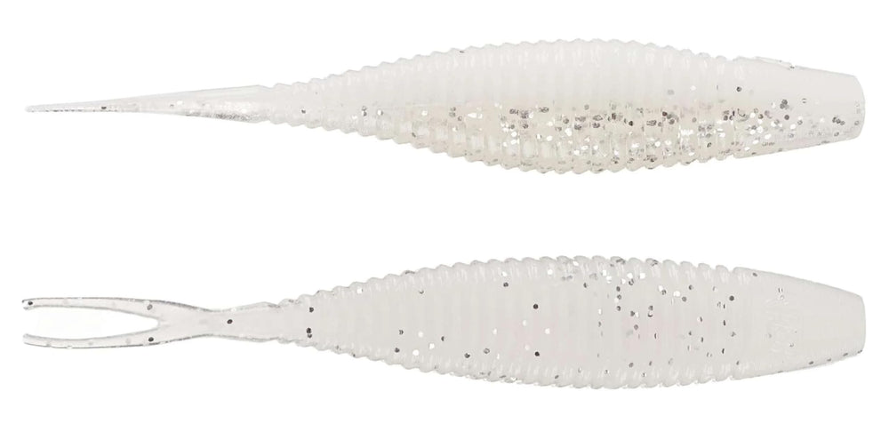 Yamamoto Scope Shad/Sight Flash 3in enhances visibility and attracts bass in visual feeding scenarios