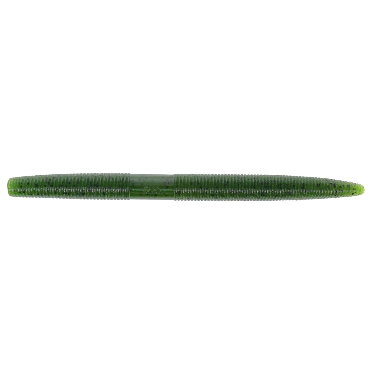 Yamamoto Senko Watermelon with large black flake, 7-inch; versatile lure for weightless, Texas, and Carolina rigs.