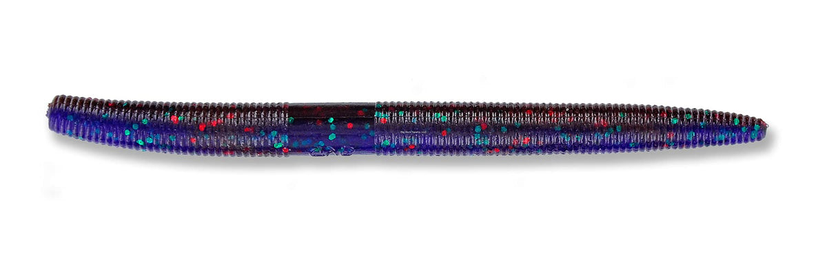 Yamamoto Senko Worm 5-inch Purple Butter & Jelly Laminate for weightless or wacky rigging