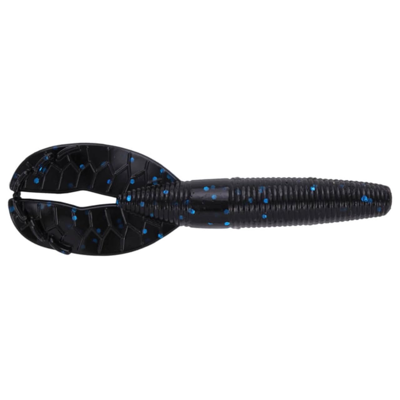 Yamamoto Shinobi Grub 3.5-inch black-blue lure for versatile trailer use