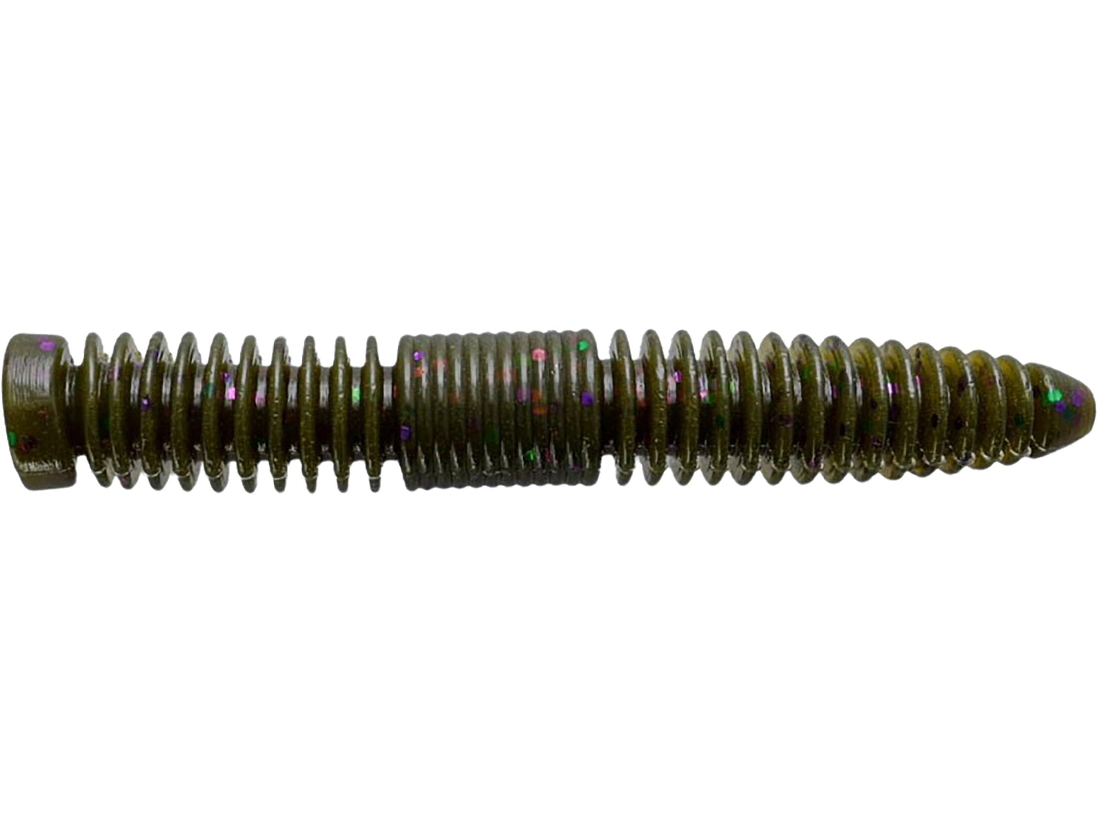 Yamamoto Slinko 3.25 inch green-purple for finesse bass fishing
