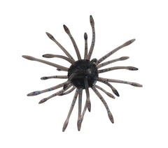 Yamamoto UNI lure, black with blue flakes, ideal for finesse bass bites