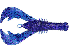 Yamamoto Yama Craw Boujee Blue 4in floating claws for slow jigging and versatile trailer action