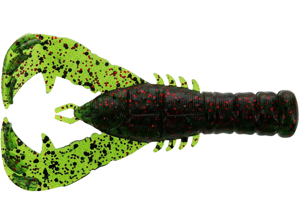 Yamamoto Yama Craw Watermelon Black & Red—lifelike craw action for slow jigging