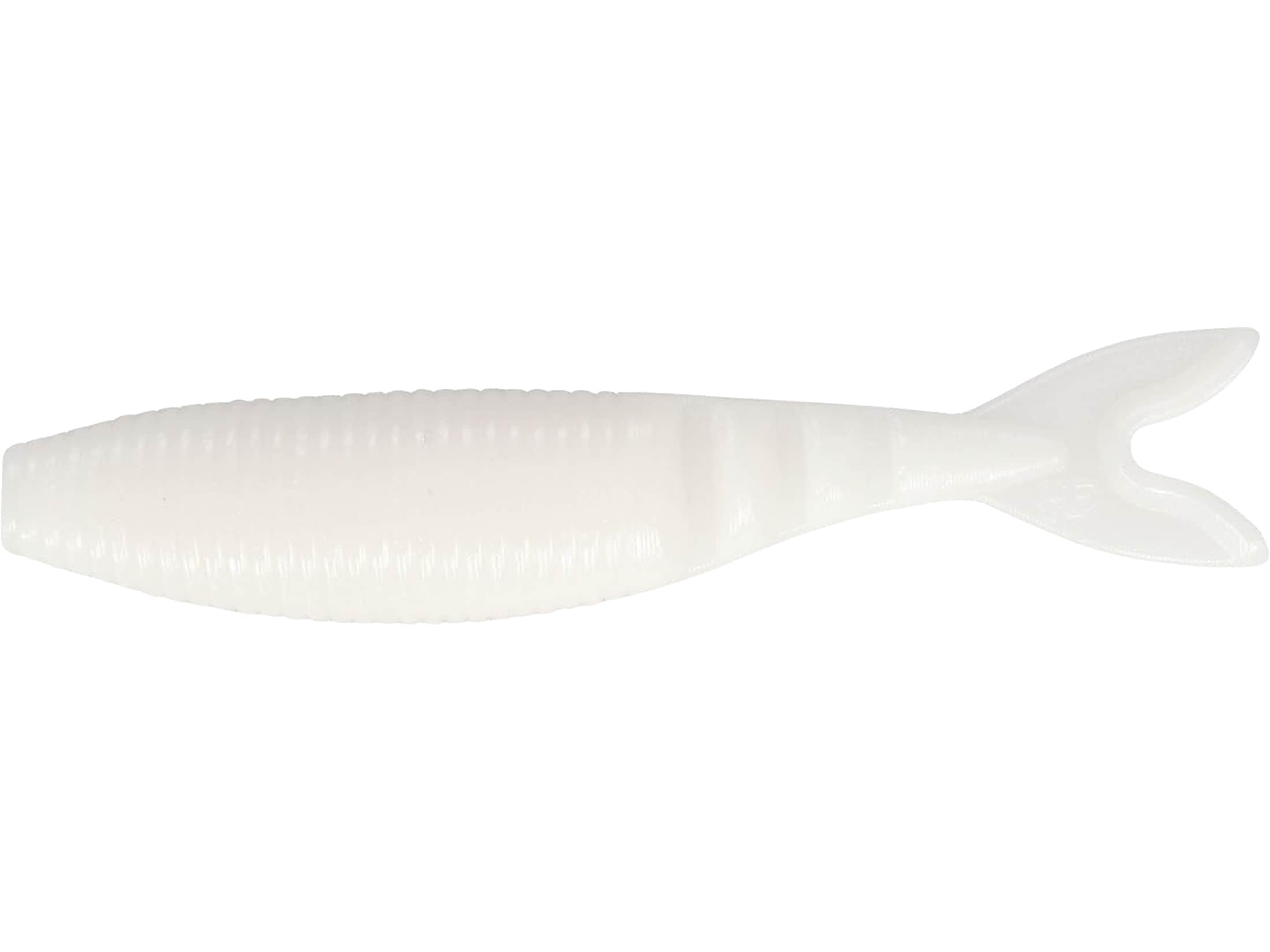 Yamamoto Zako Slim cream white shot highlights compact finesse profile for bass fishing