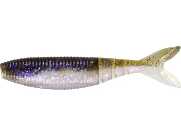 Yamamoto Zako Slim Electric Shad demonstrates subtle action ideal for Ned rigs and drop shots
