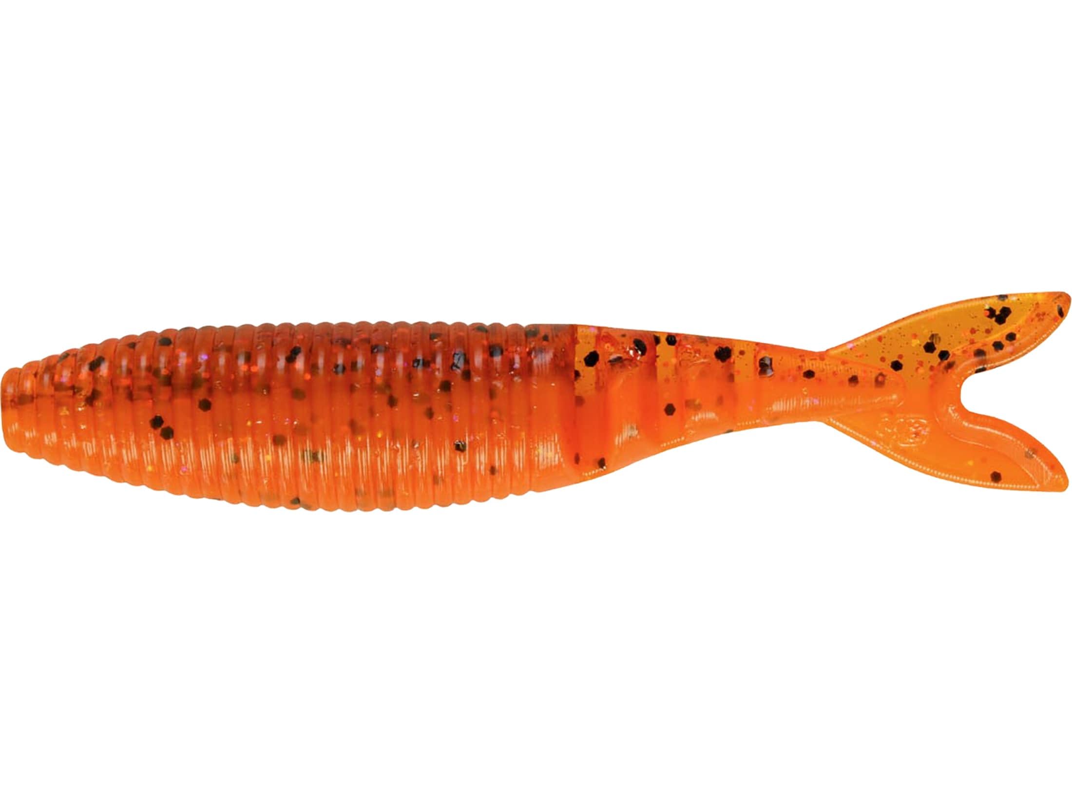 Yamamoto Zako Slim Fire Craw shows compact finesse profile for Ned rigs and bass.