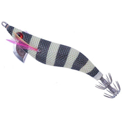 Yamashita EGDR25 bait tree dropper F/Zebra front view highlights vivid color for squid attraction