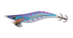 YAMASHITA Egi King Live 3.0 Bull Mambo body glows vividly under UV, improving lure visibility.