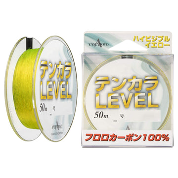 YAMATOYO Tenkara Level Line No. 4 – 50 m Fluorescent Yellow
