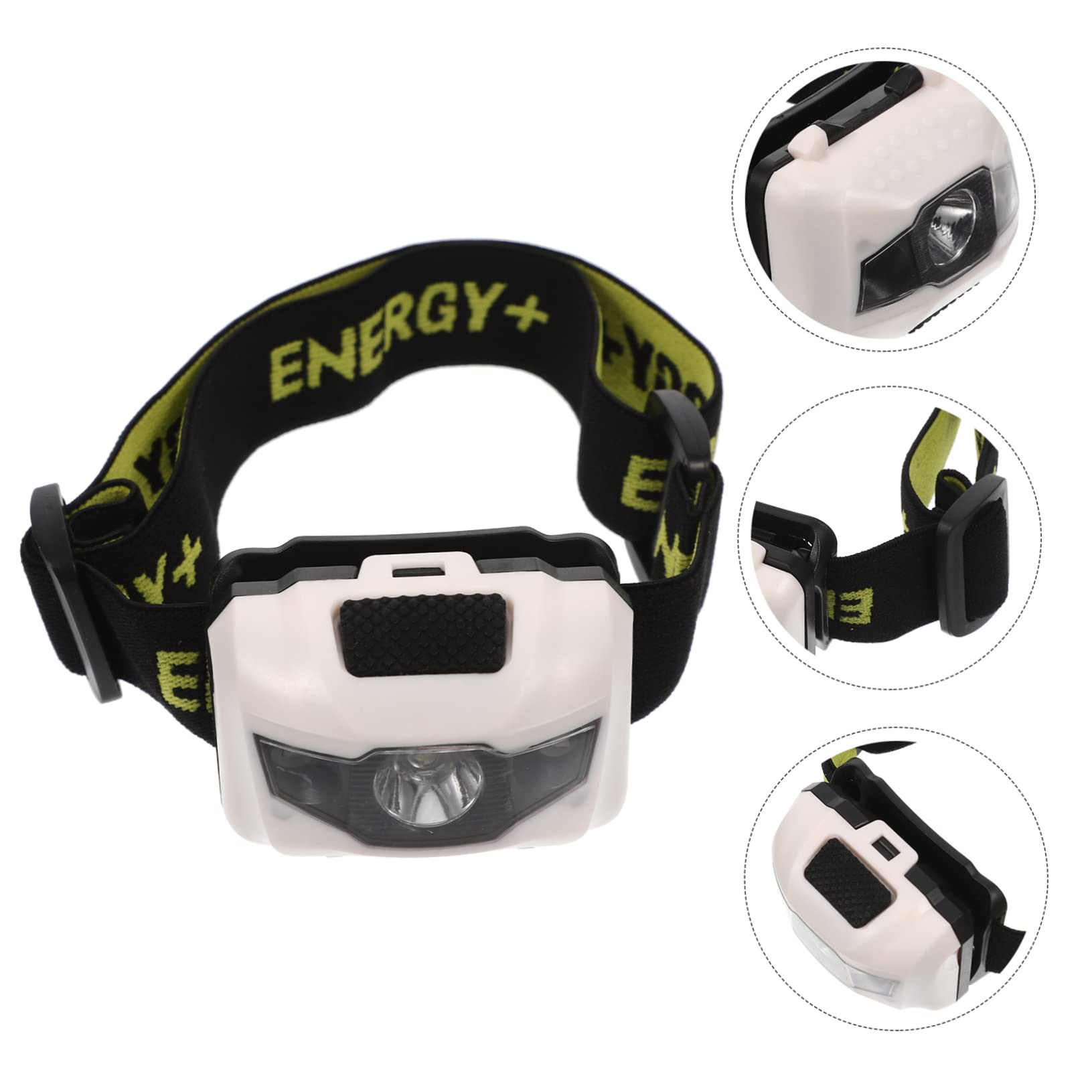 Yardenfun headlamp four lighting options enable adaptable brightness