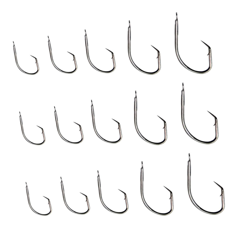 Yardwe 150pcs turtle fishing hooks ideal for pond and lake outings.