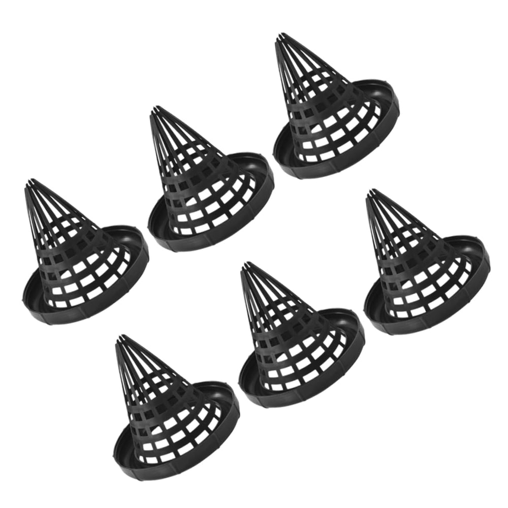 Yardwe 6pcs EEL Cage Lid Shrimp Traps – complete set on display