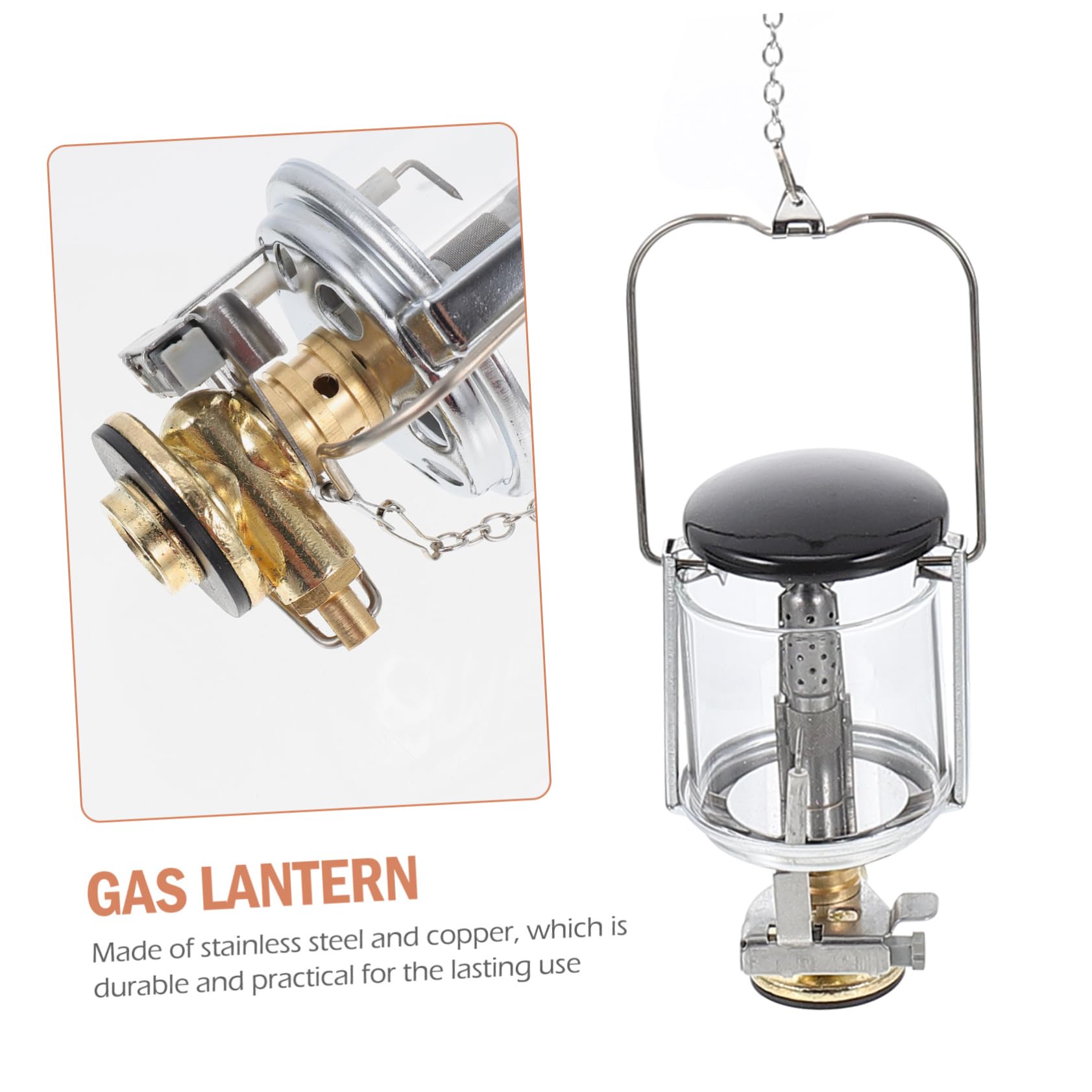 Yardwe camping lantern with storage bag ensures safe transport.