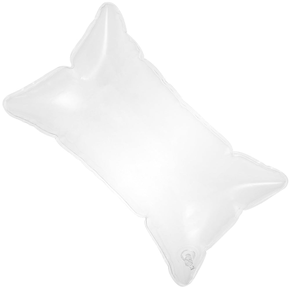 Yardwe Clear Inflatable Pillow packs flat for easy packing