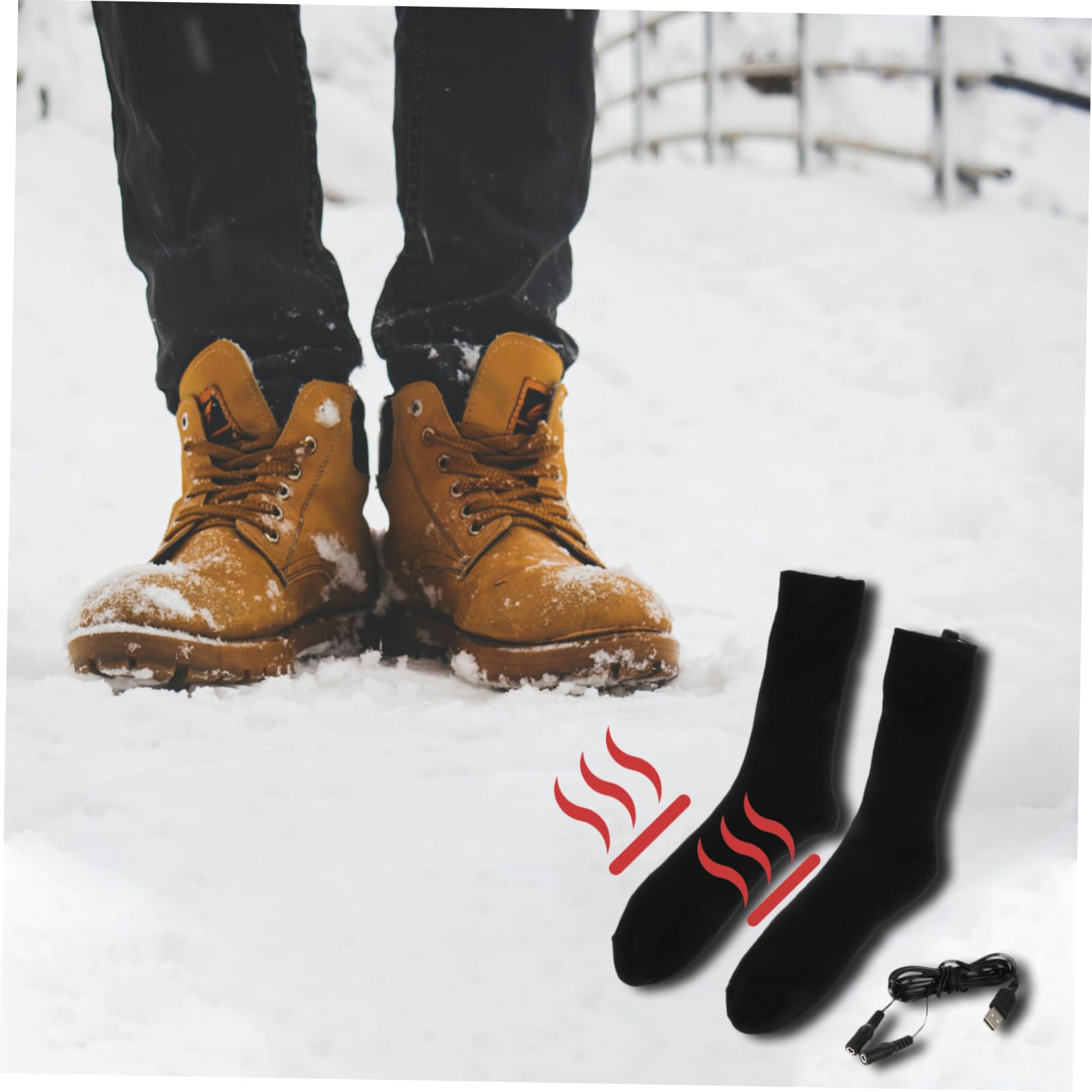 Yardwe cotton skin-friendly sock close-up highlights breathable, soft fabric.