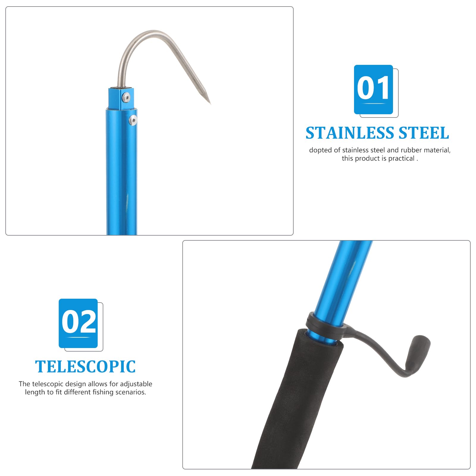 Yardwe non-slip rubber handle stays comfortable even when hands are wet.