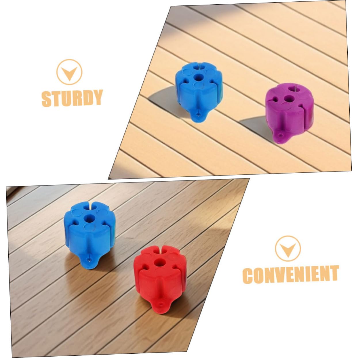Yardwe outdoor travel rod holder provides stable support in varied environments.
