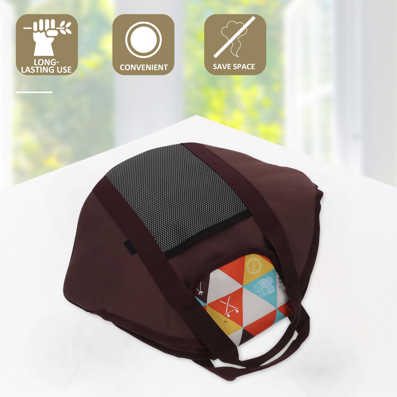 YARNOW cast-iron bag interior padding prevents scratches.