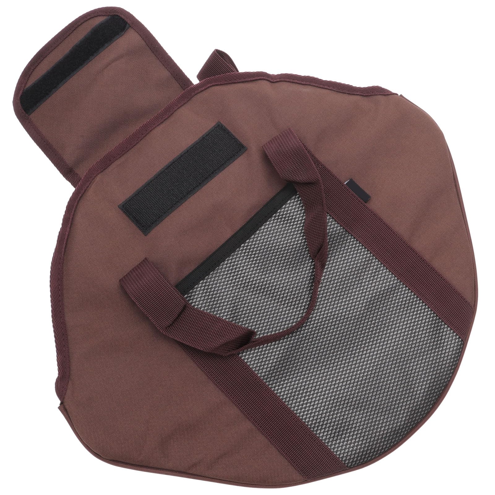 YARNOW cast-iron skillet bag exterior protects cookware during travel.