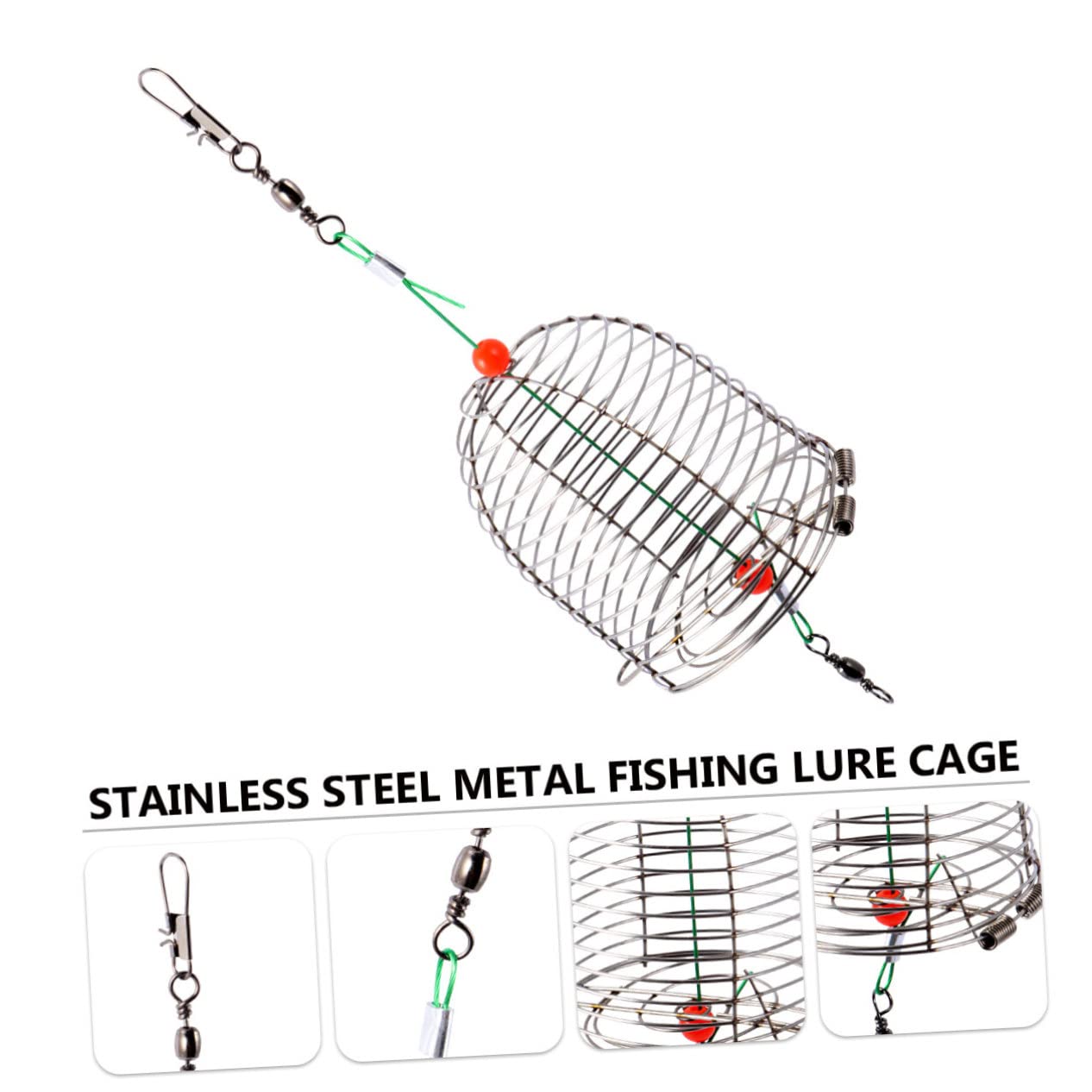 YARNOW crab pot hardware features secure latches and long-lasting welds