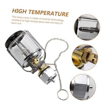 YARNOW propane lantern outdoors ready for camping and gardens