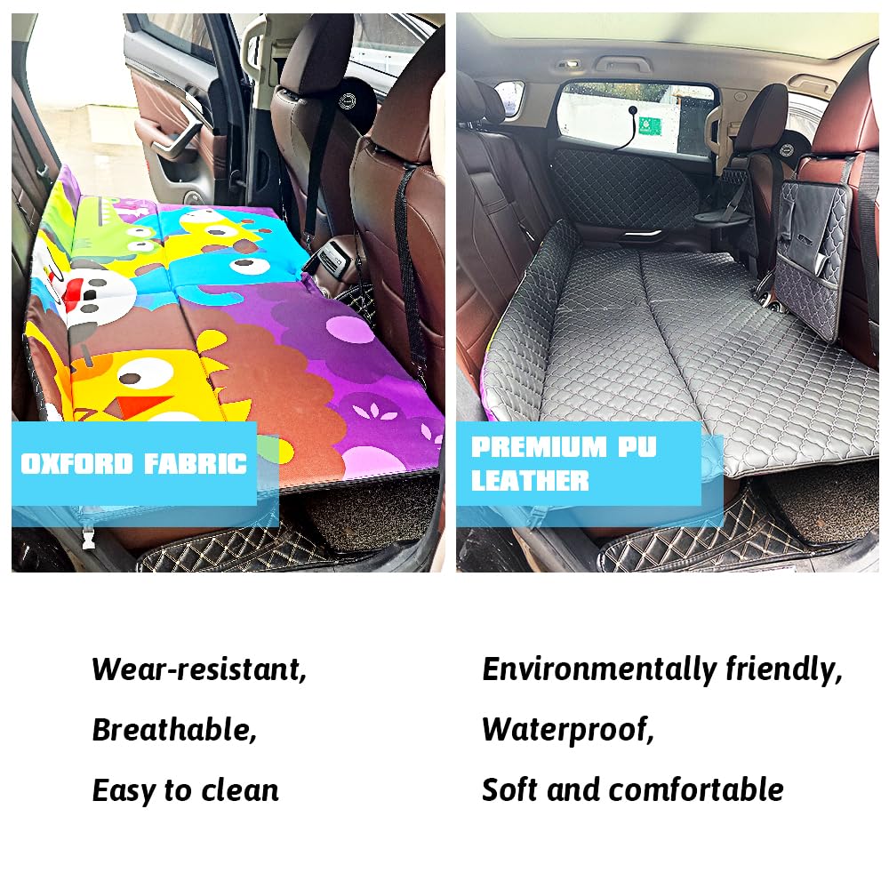 YASHINE travel installation straps secure the mattress quickly on any seat.