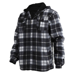 Yasumond plaid flannel jacket chest pocket detail for secure essentials