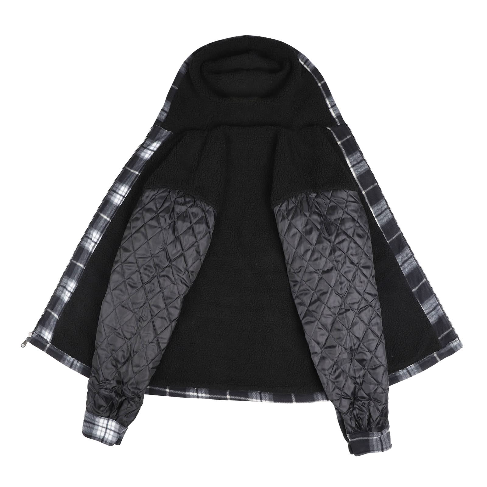 Yasumond soft-washable Sherpa fleece jacket remains fluffy after washing