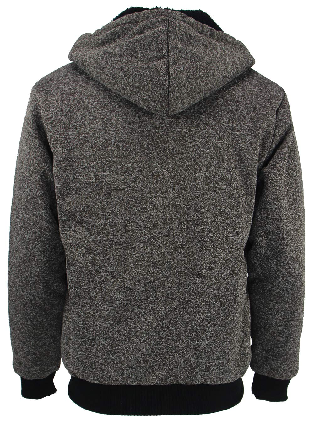 Yasumond men's sherpa-lined zip-up showing pockets for casual daily wear.