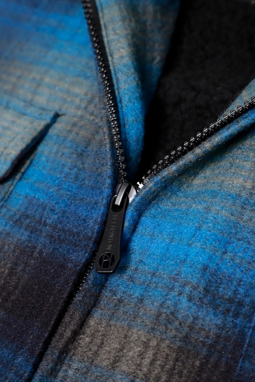 Yasumond men's winter coat plaid fabric emphasizes rugged casual style