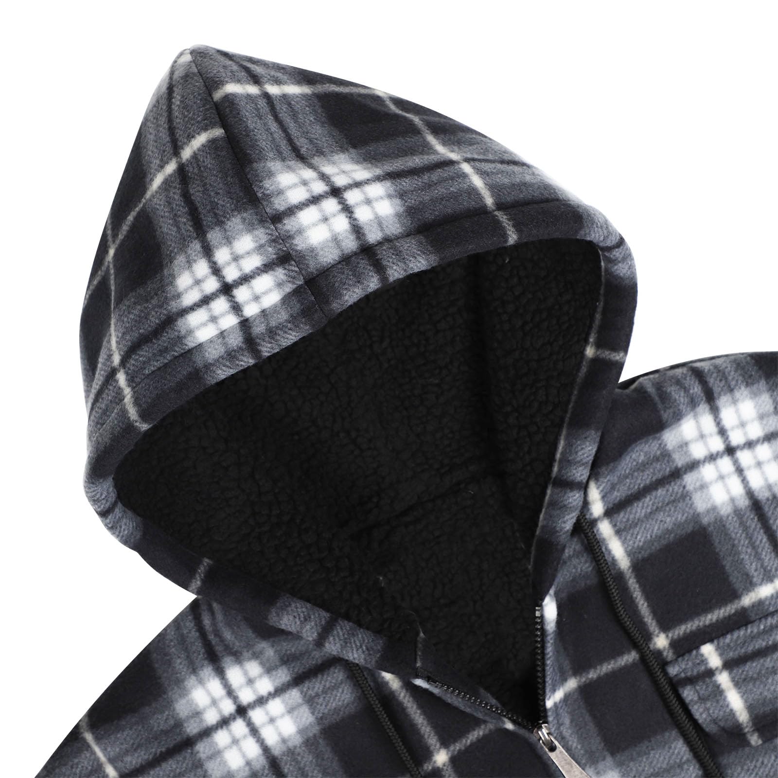 Yasumond sherpa-lined interior highlighting cozy wind protection
