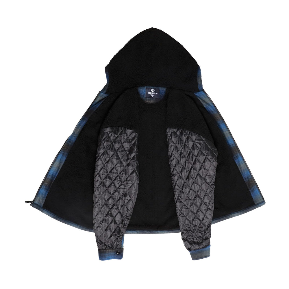 Yasumond zipper closure detail enables easy on/off with snug fit