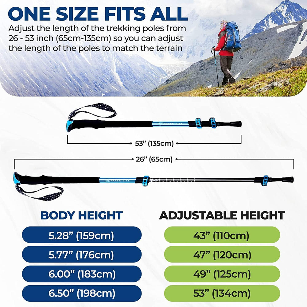 Yatta Life Adventure Pro collapsible-3-section for easy packing