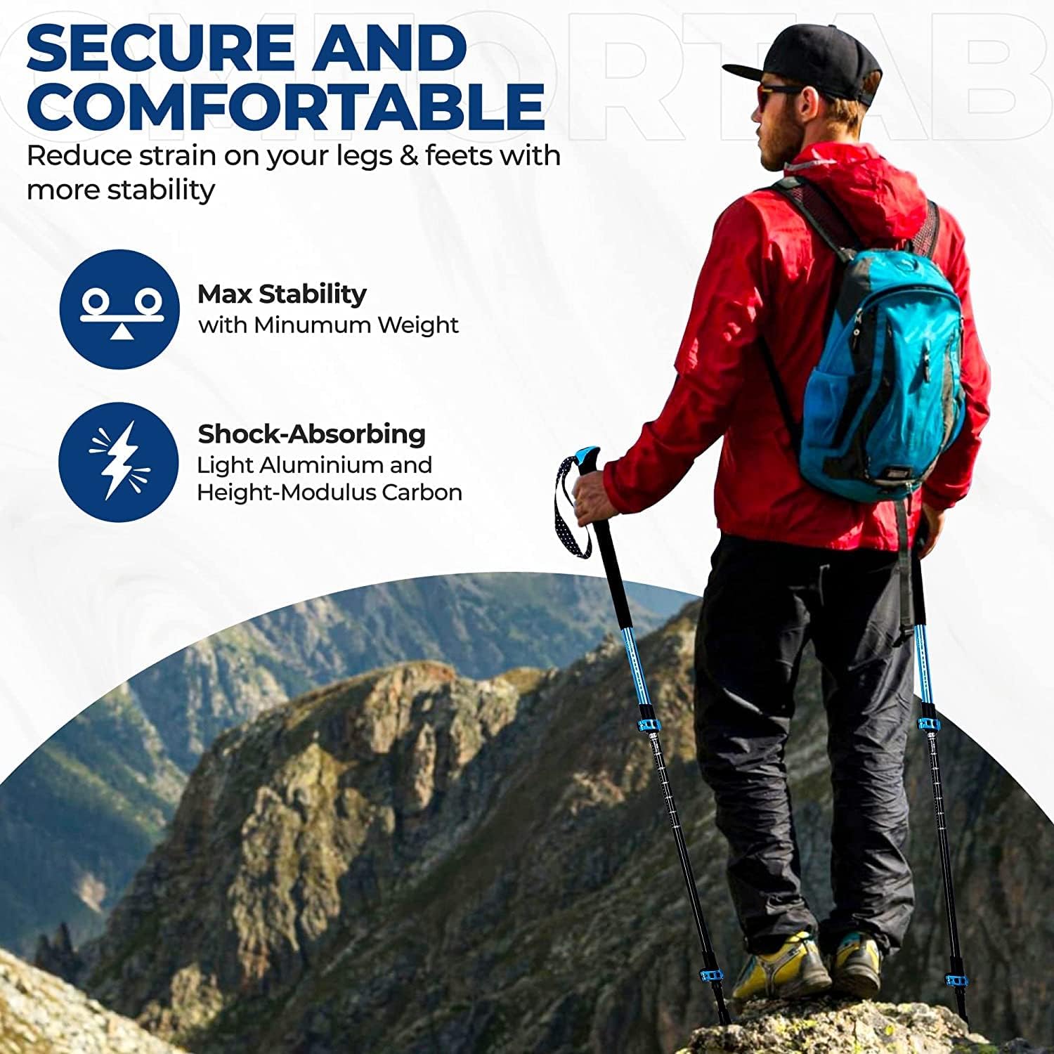 Yatta Life Adventure Pro quick-lock-system for rapid height changes