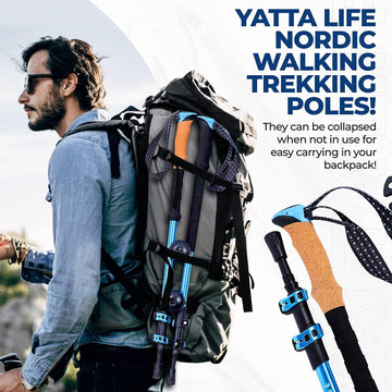 Yatta Life Adventure Pro lightweight-aluminum design supports long treks