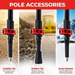 Yatta Life Adventure Pro trekking poles cork grip for all-day comfort on trails
