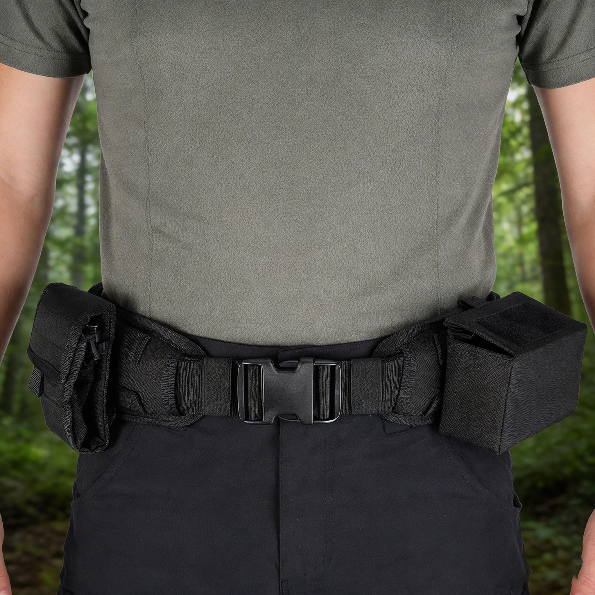 YAY YAKEDA multiuse setup suited for police, cosplay, hiking, and gaming.