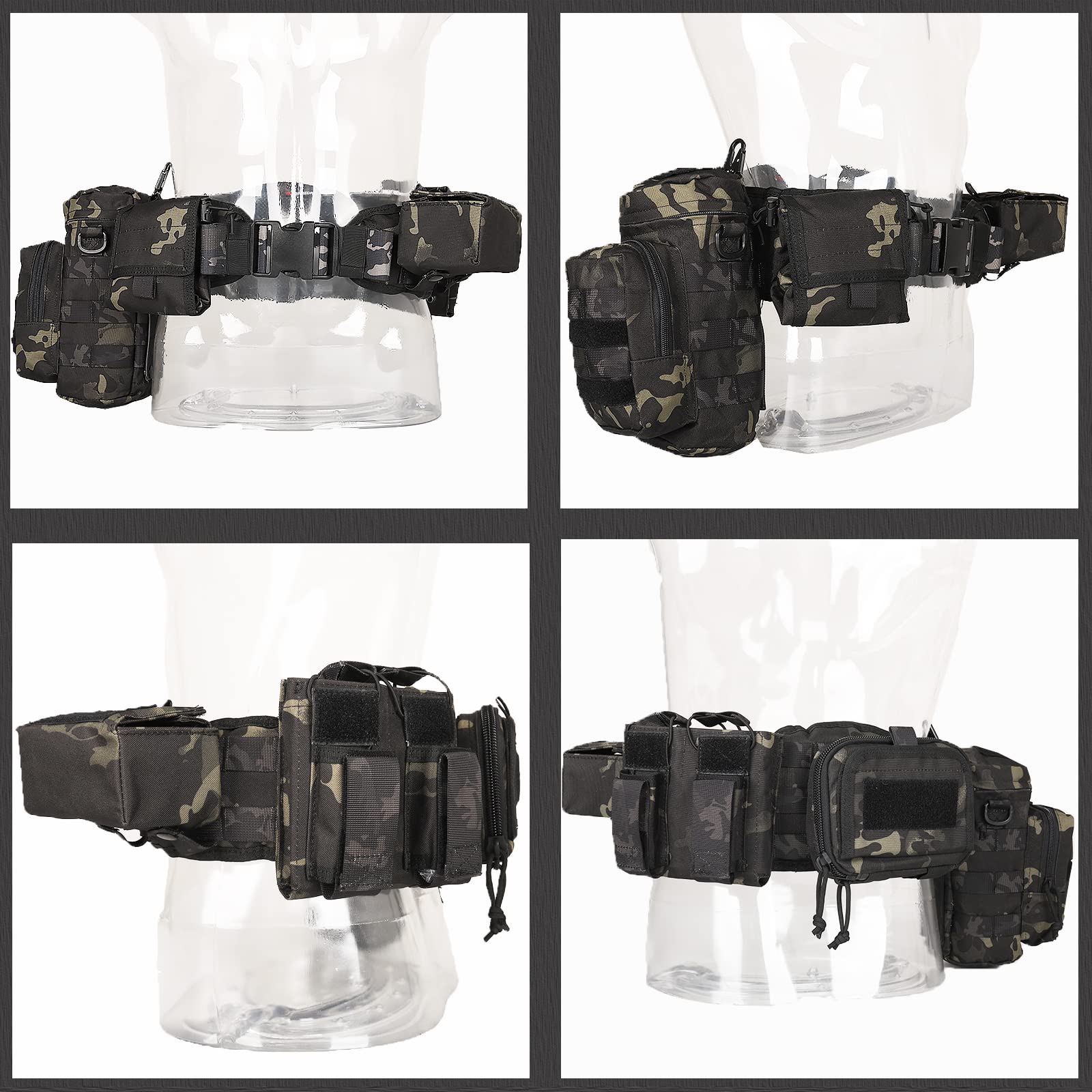 YAY YAKEDA bottle bag on belt enables quick access during hikes and hunts.