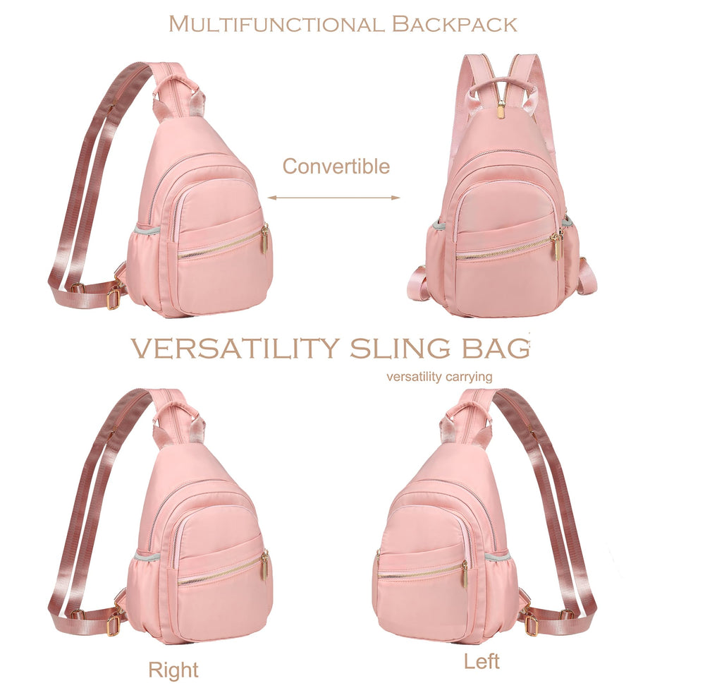YAZEKOUS bag side profile, compact for urban adventures and everyday use.