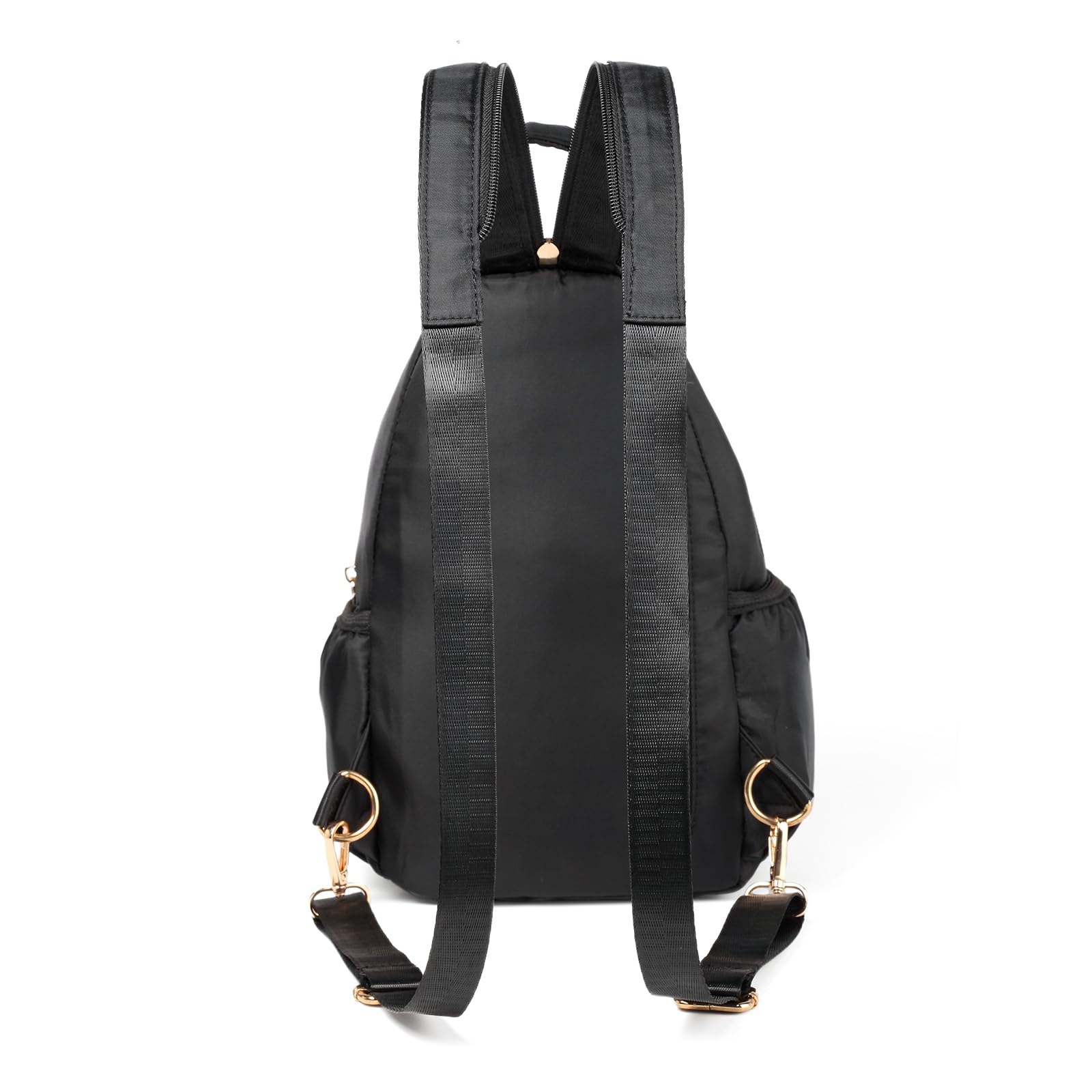 YAZEKOUS water-resistant nylon keeps belongings protected in light rain.